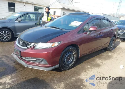 2013 Honda Civic Lx из США, поврежденный, VIN 19XFB2F53DE232785